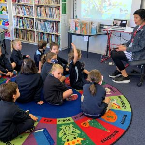 queenscliffe literary festival 2022  18  Jane Godwin at St Aloysius